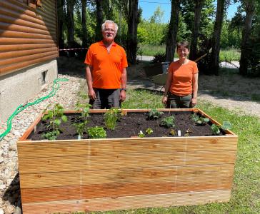 Natur PUR Projekt ist gestartet - Naturnahe Pausen beim Tennisclub für Kinder